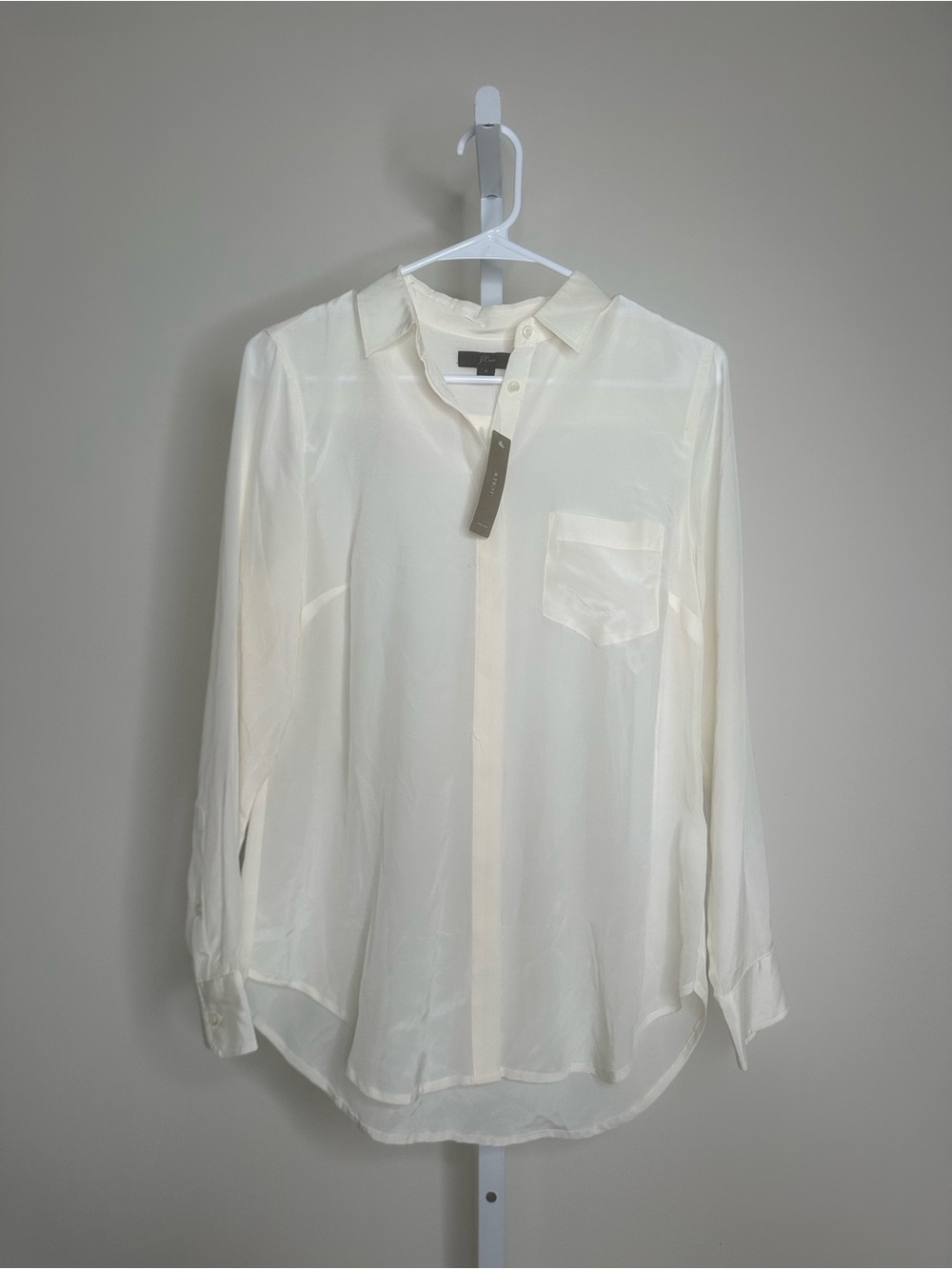 Silk Button Down Shirt